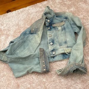 Francesca distressed denim jacket